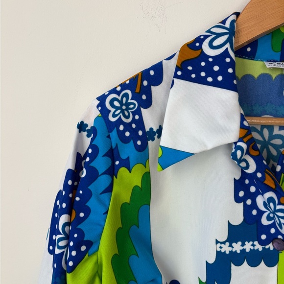 Vintage Floral Patterned Shirt - Picture 6 of 16